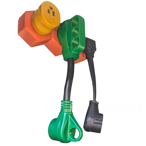 亚马逊新品Plug bracket and adapter家居插头支架适配器房车插座