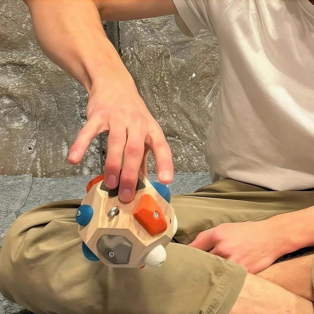 亚马逊Handcrafted Boulder Block 手工制作的攀岩块 手部锻炼