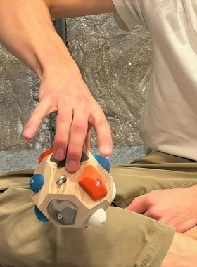 亚马逊Handcrafted Boulder Block 手工制作的攀岩块 手部锻炼