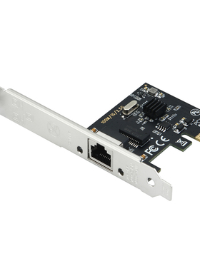 PCI-E千兆网卡INTEL Rtl8111千兆以太网网卡 高速独立内置有线台式机家用1000M网 PCI单口千兆服务网卡