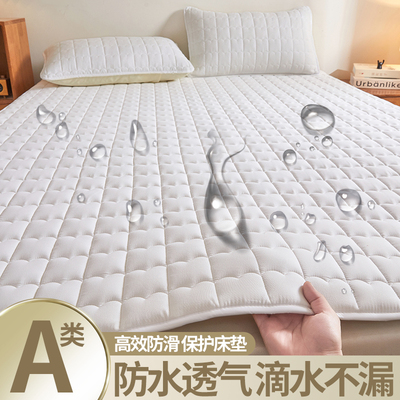 酒店民宿宾馆防水隔尿床垫软垫家用卧室床护垫防滑褥子保护垫薄垫