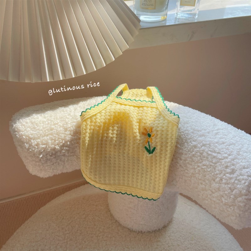 极速春夏狗狗衣服k宠物吊带背心服装泰迪比熊博美小型幼犬猫咪可