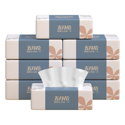 极速3-Ply 100 Count 10 Packs Facial Tissue NTapkin Paper