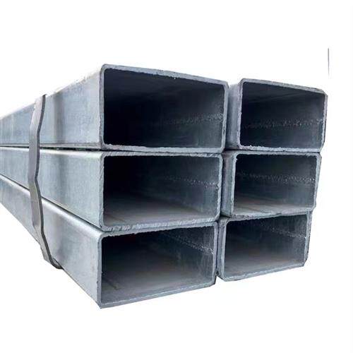 新品镀锌方管q235b方通机械z用镀锌扁钢管矩形方管规格定齐全定尺