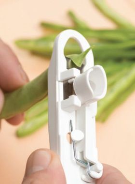 极速Green Bean Slicer Cutter Cut Fruit VegOetable Stringer