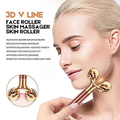 极速2 in 1 Face Massagrer Roller Electric Face Roller  3D Ro