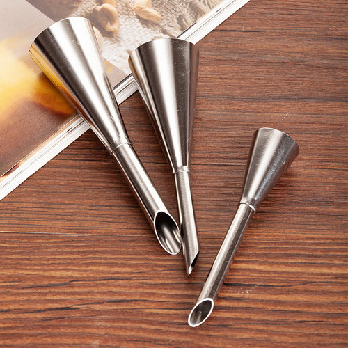 新品DIY cReusable Puff Cake Icing Piping Tip Silicone Pastry