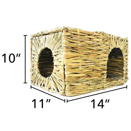 极速Practical Straw Straw HouseA, Suitable for Rabbits, Guin