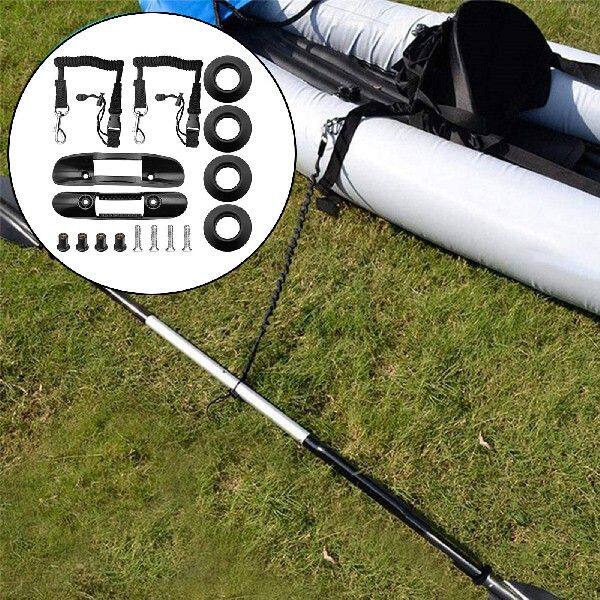 极速Kayak Paddle Holder Clips LeBashes Paddle Holder Bungee