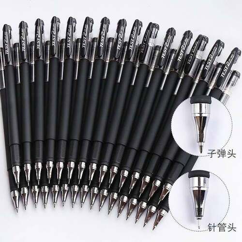 极速0.5mm Roller Pen Black inzk Straight Liquid Rollerball G