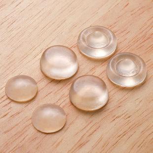 极速透明硅胶防撞k颗粒衣橱柜门后防撞垫静音贴缓冲防护防磕碰防