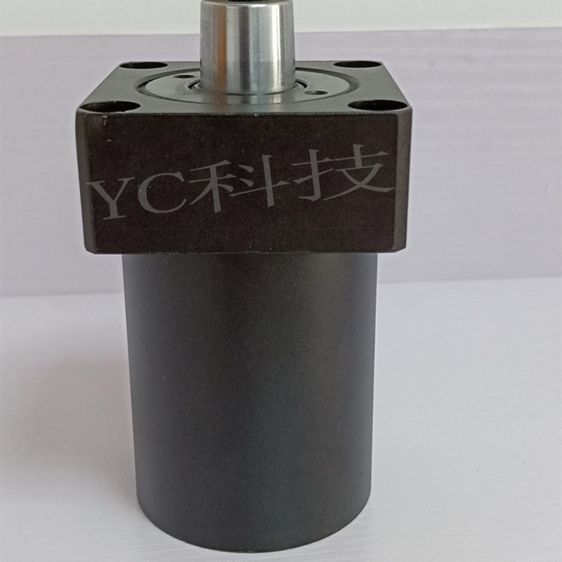 极速转角缸上法兰配管式CAS旋q转气w缸ASC-FA25 32 40 50 63液压