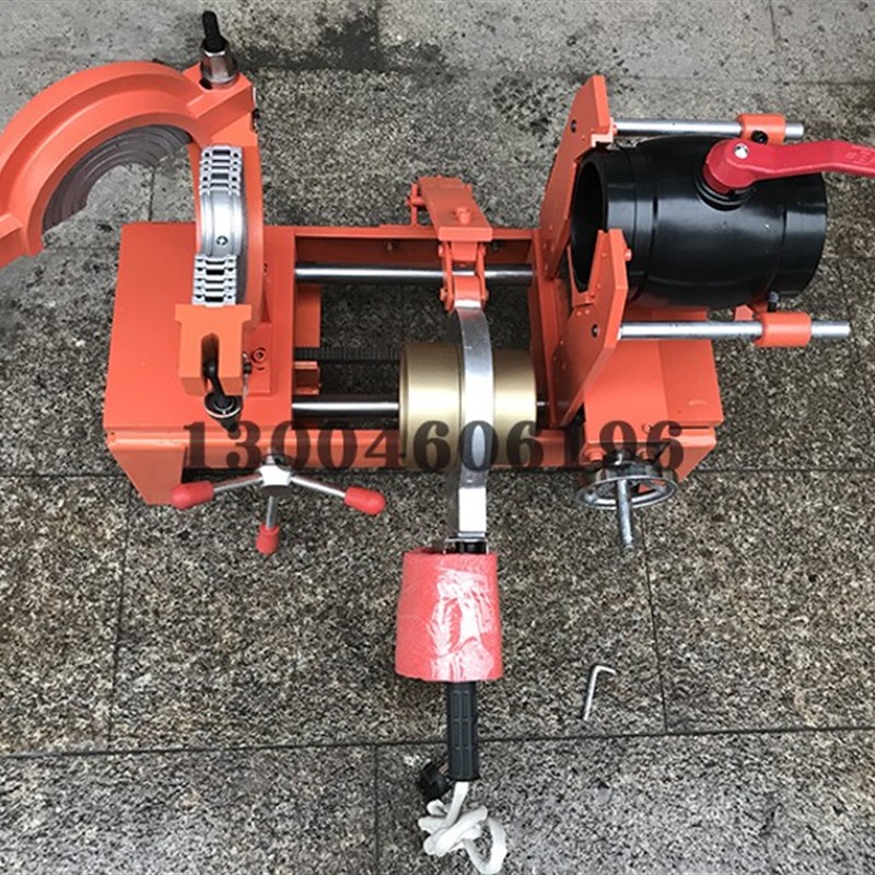 极速63-160承插式焊机PE对焊机热熔H对接焊机PPR水管热熔焊接机配