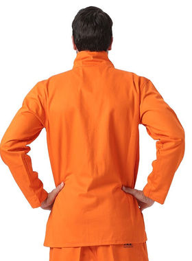 极速友盟AP-8100+AP-8101橘红色防火阻燃N服焊工焊接电焊服工作服