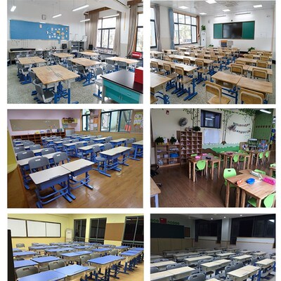 新品初中生c小学生课桌椅培训桌学习桌儿童书桌学习辅导班家用书