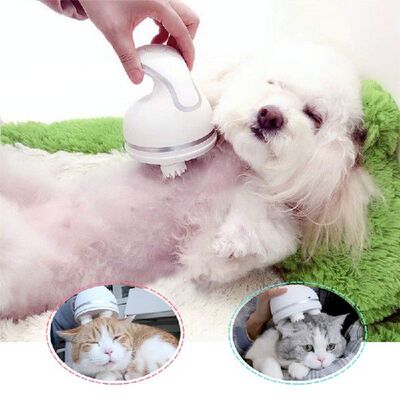 新品Pet Intelligent Charging Cat Massager D HeaSd Massager C