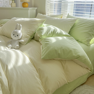 极速1米5单独被套非纯p棉全棉被罩2米x2米3学生宿舍单人牀单四件