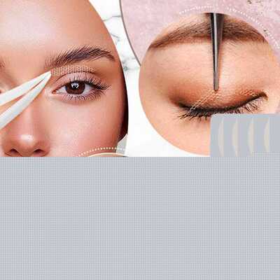 极速120 Doublei Eyelid Stickers Mesh Eye Patch Lace Invisibl
