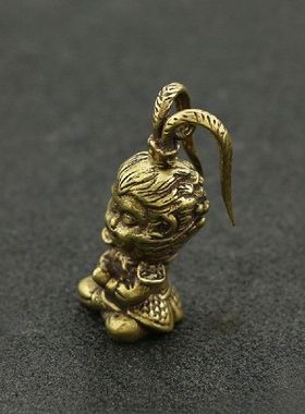 极速Copper Monkey King Figurine CSun Wukong Statue Decor Fis