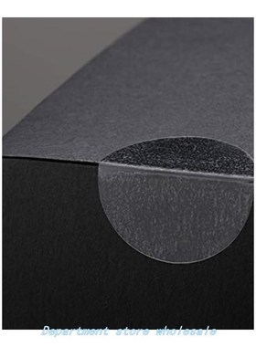 极速300PCds/PaCk Round PVC CleaR Blank eRs WateRPRoof foR Pa