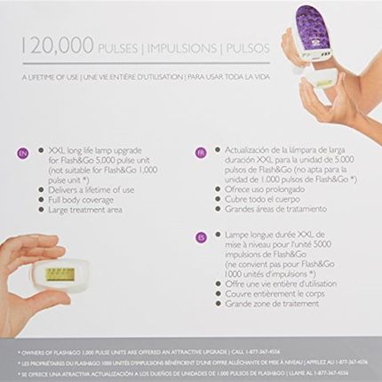 极速Silkn Flash&Go Long Life Upgrade Kit NCartridge for At