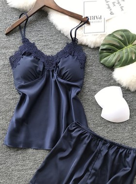 极速Sexy Women Sleepwear Womens Sexy Satin SliRng Sleepwear