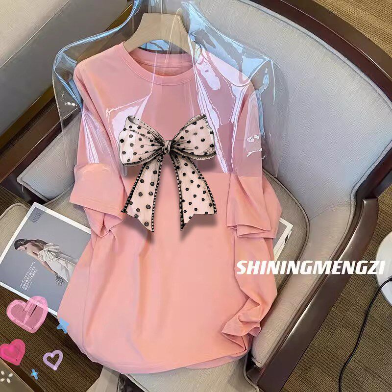 新品孕妇装夏款2025新款短袖t恤女遮肚子L不显怀上衣夏季大码宽松