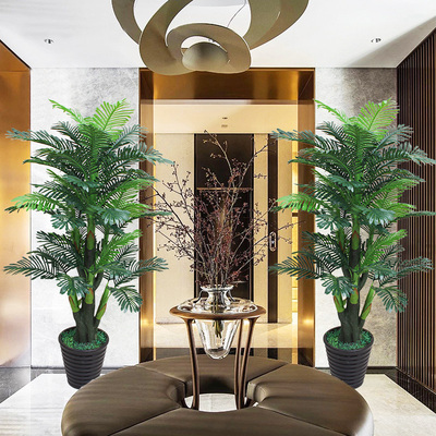 极速仿真绿植盆栽摆件客厅u室内装饰大型假植物塑料散尾葵落地假