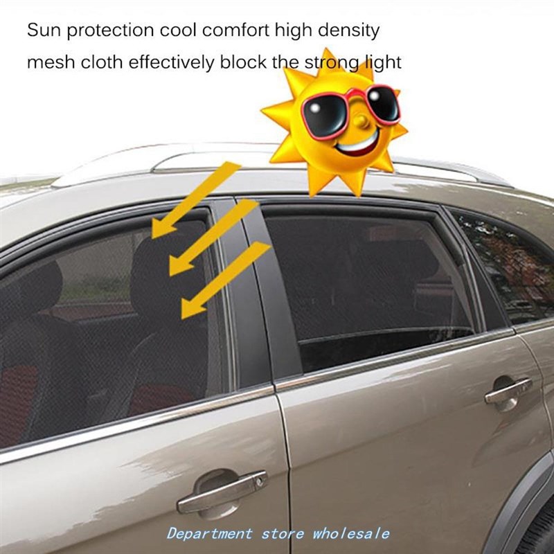极速MagnetiC  Sun Shqade V ProteCtion  WindoW SunShade Curt