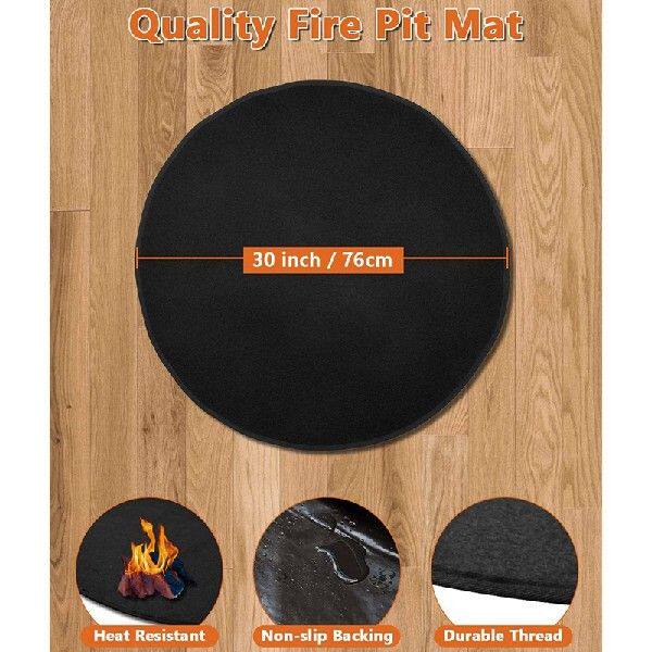 新品Barbecue Mat Under the Barbecue Mat ReusablRe Barbecue M
