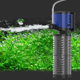 新品3 In 1 Silent Inpternal Aquarium Filter Submersible Wate