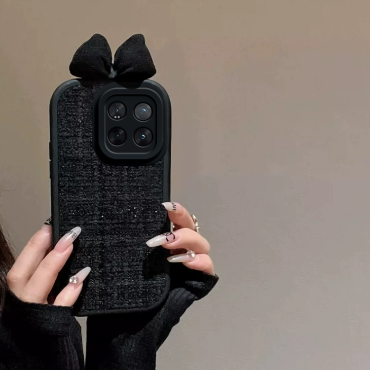 适用硅胶手机壳毛绒蝴蝶