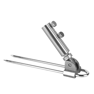 吉马奥地插鱼竿支架大物杆插地炮台架头钓鱼架竿配件垂钓渔具用品