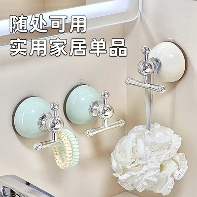 吸盘挂钩免打孔门后粘钩