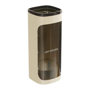 一次性杯子取杯器纸杯架自动取杯饮水机杯架免打孔壁挂收纳置物架