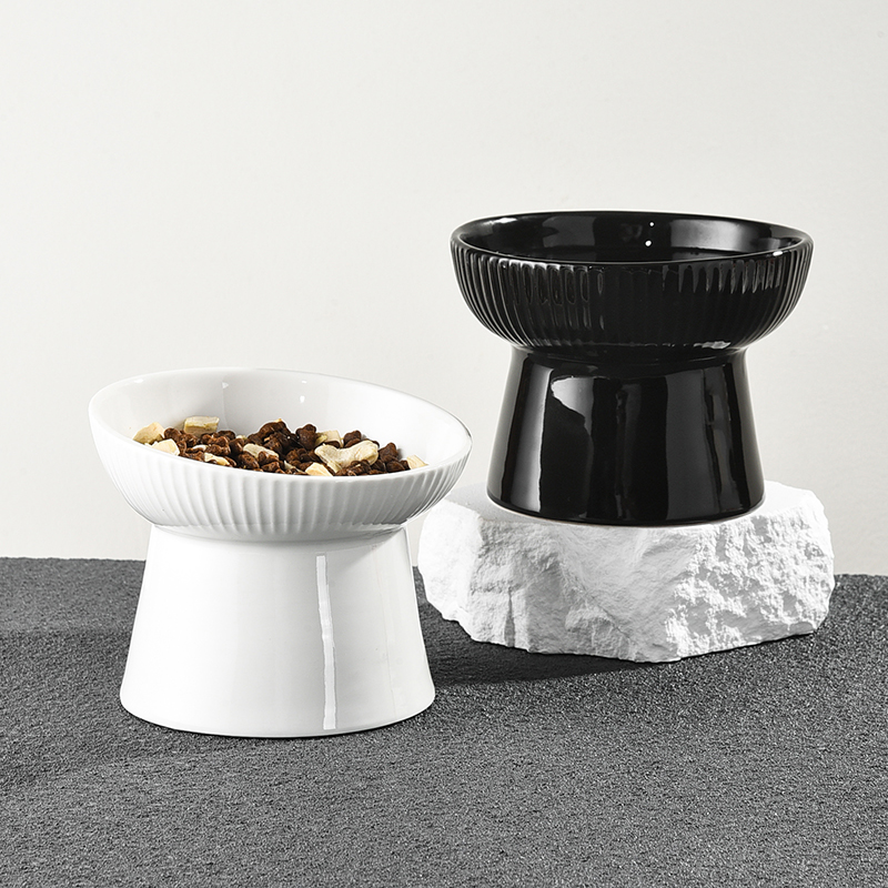 挣乾宠物碗黑色水碗防黑下巴