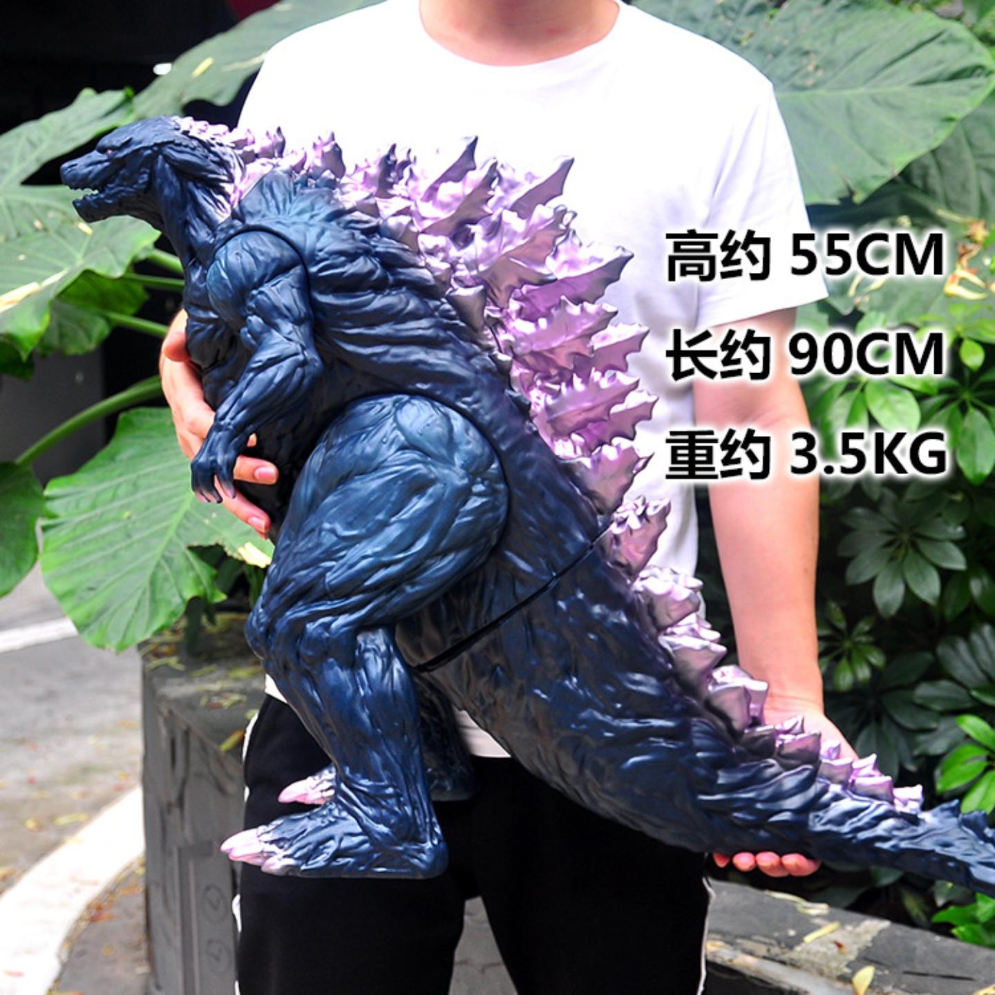 怪兽软胶搪胶大惑星哥Godzilla恐龙模型斯超可动手办儿童玩具拉图片