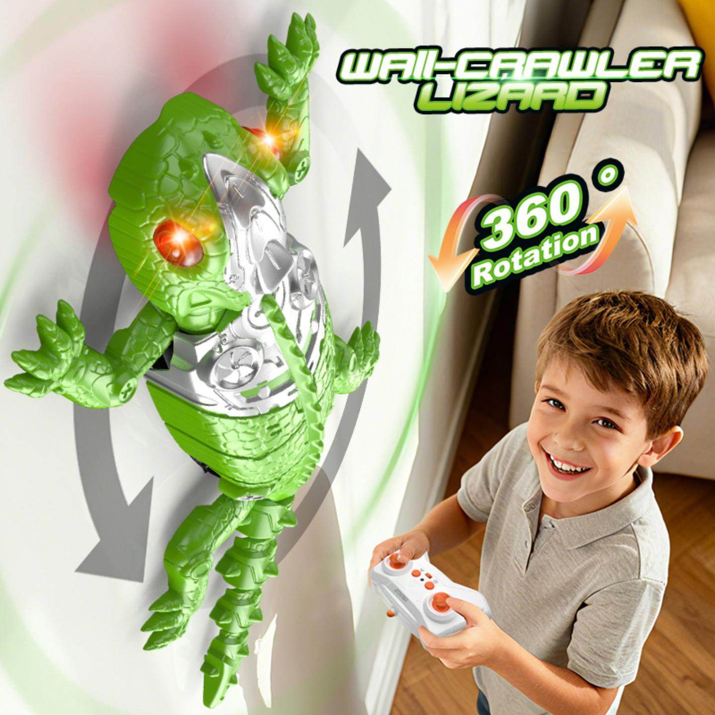 儿童遥控壁虎爬墙车电动仿真蜥蜴仿生变色龙机械动物爬墙玩具,玩具/童车/益智/积木/模型,儿童玩具墙贴,淘宝优惠券,粉丝福利购,淘宝优惠卷
