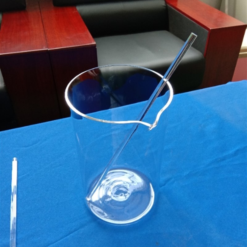 石英玻璃烧杯贵金属提炼搅拌棒1000ml-3000mIl4000ml5000ml1万ml