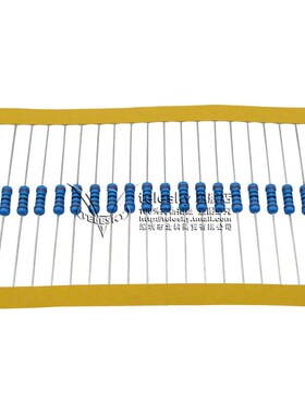 金属膜电阻五色环电阻器 1% 33欧 1/4W 0.25WP 1盒(5000个一盒)