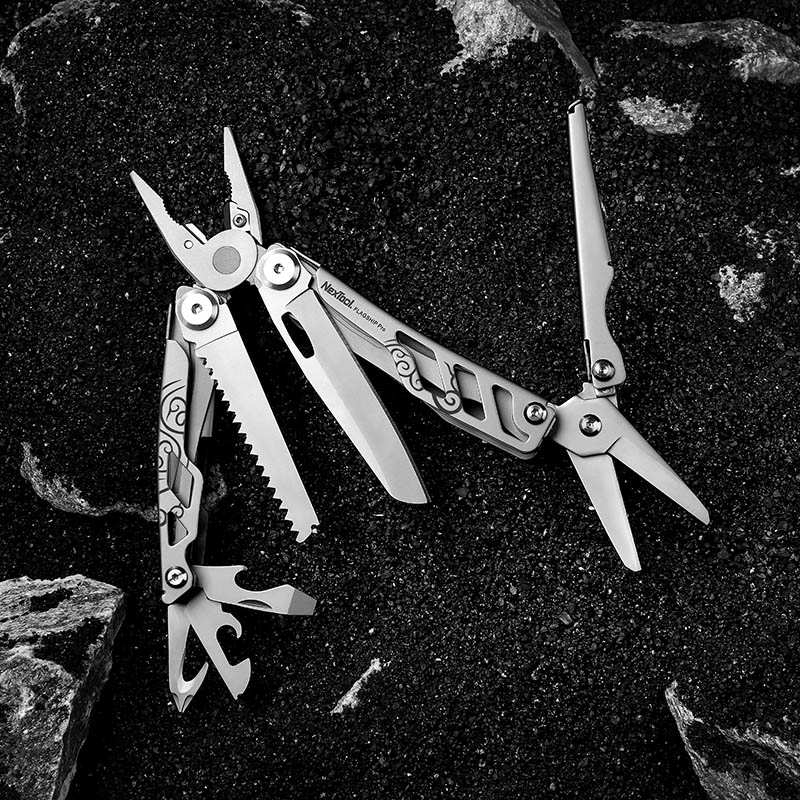 Nextool纳拓多功能工具钳刀D户外折叠锋利剪刀组合尖嘴钳子