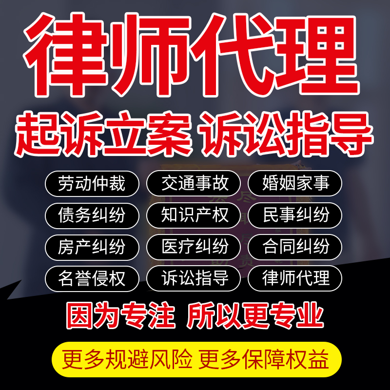 律师委托代理案件调解协商劳动债务离婚写起诉讼书立案指导答辩状