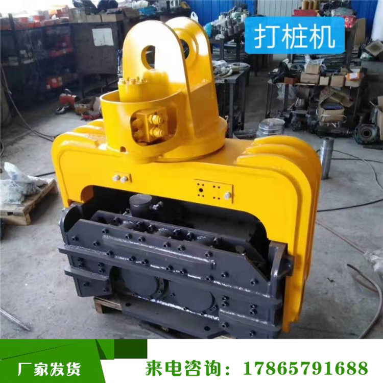 光伏打桩机液压履带式光伏工程太阳能电站螺旋钻孔地桩柴油引孔机