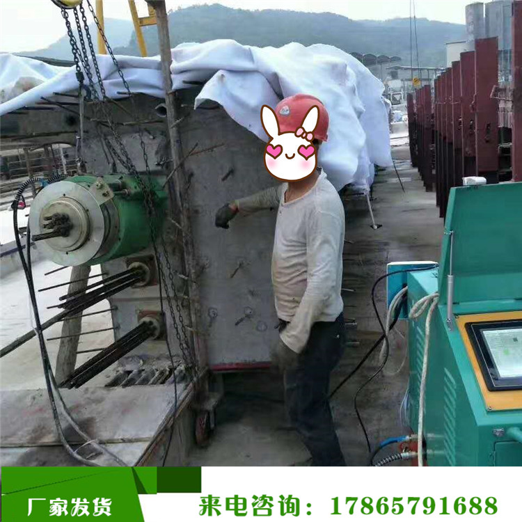 大型液压式张拉机预应力自动张拉机桥梁专用张拉机智能一拖二