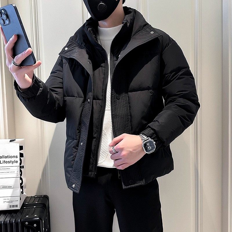 加厚立领休闲男士棉服夹克2025新款秋冬季男装保暖面包服外套棉衣,男装,棉衣,淘宝优惠券,粉丝福利购,淘宝优惠卷