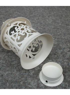 欧式镂空铁艺烛台复古婚庆家居创意工艺品装饰生日礼品摆件