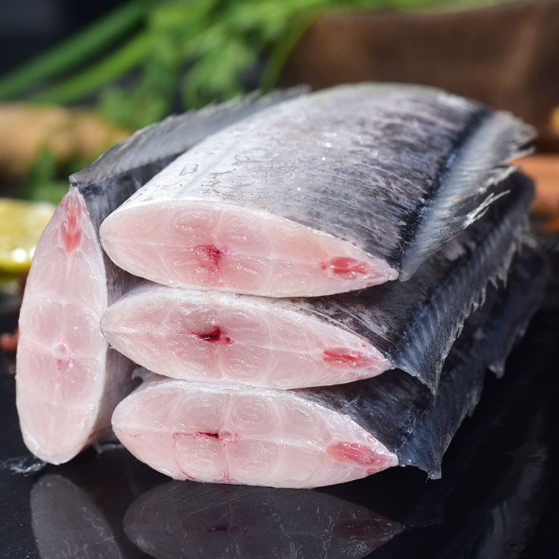 【虾有虾途】四指宽带鱼段中段新鲜刀鱼段冷冻渤海带鱼烧烤食材