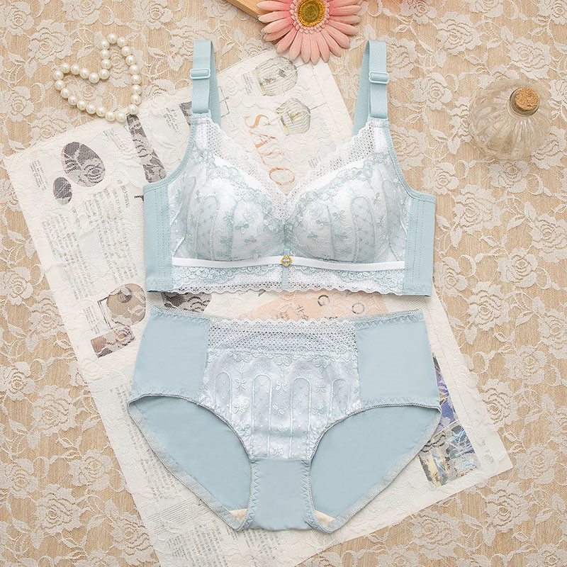 红豆白色无钢圈聚拢内衣女小胸显大秋冬蕾丝中厚款文胸罩套装性感,女士内衣/男士内衣/家居服,文胸,淘宝优惠券,粉丝福利购,淘宝优惠卷