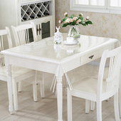 透明薄软下垂pvc软玻璃桌垫防水防油免洗防尘挡风台布保护膜桌布