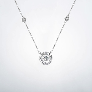 法国george melis范琦三秒心动项链女灵动莫比乌斯颈链小众轻